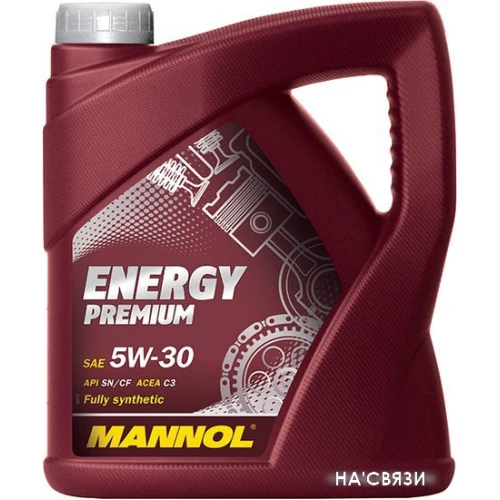 Моторное масло Mannol Energy Premium 5W-30 API SN/CF 4л [MN7908-4]