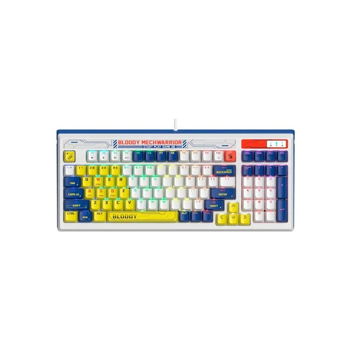 Клавиатура A4Tech Bloody B950 (белый/синий, Light Strike Libra Brown) в интернет-магазине НА'СВЯЗИ