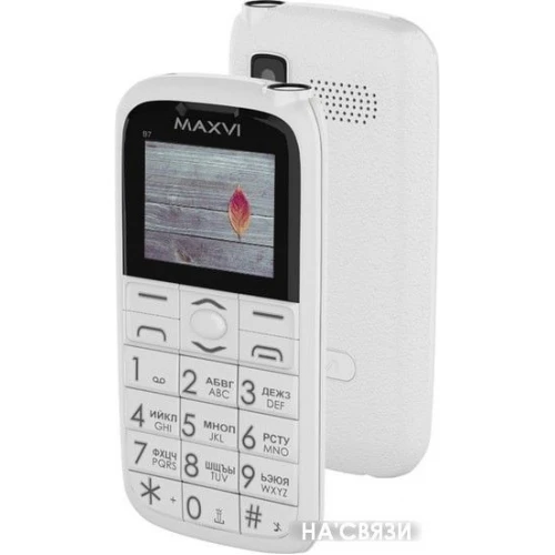 Мобильный телефон Maxvi B7 (белый)