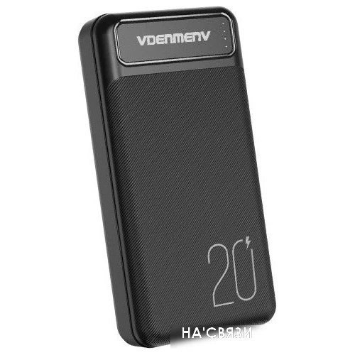 Внешний аккумулятор VDENMENV DP10 20000mAh (черный)