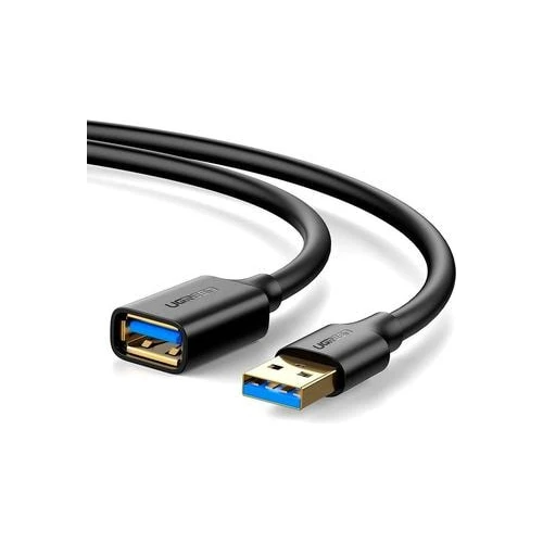 Удлинитель Ugreen US129 USB Type-A - USB Type-A (1.5 м, черный)