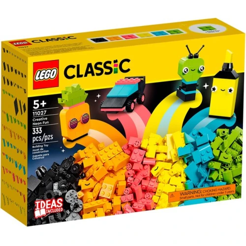 Набор деталей LEGO Classic 11027 Творческое неоновое веселье