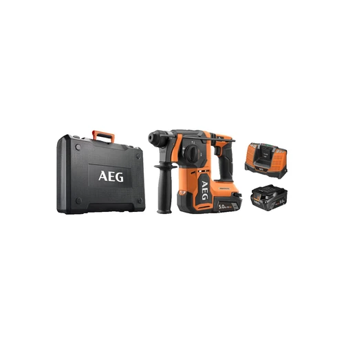 Перфоратор AEG Powertools BBH18BL2-502C 4935492343 (с 2-мя АКБ, кейс)