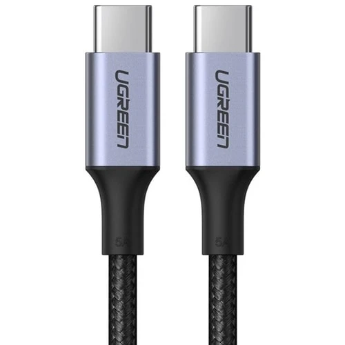 Кабель Ugreen US316 70429 USB Type-C - USB Type-C (2 м, черный)