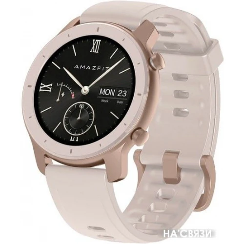 Умные часы Amazfit GTR 42мм (вишневый порошок)