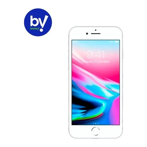 Смартфон Apple iPhone 8 64GB Воcстановленный by Breezy, грейд B (серебристый)