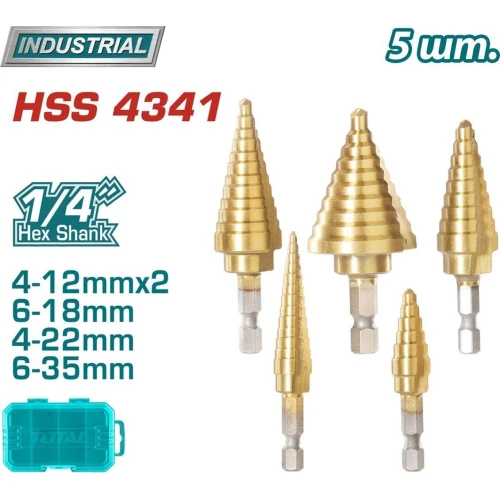 Набор сверл Total TACSD2051 (5 шт)