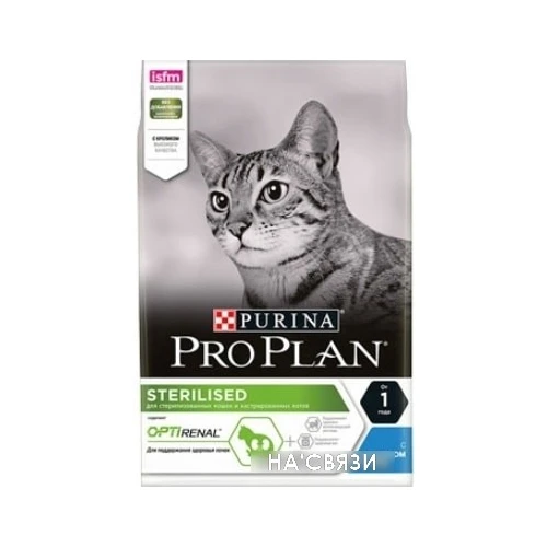 Сухой корм для кошек Pro Plan Sterilised Adult Optirenal с кроликом 10 кг