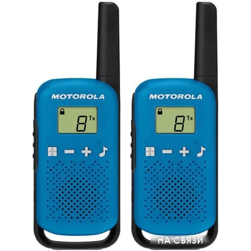 Портативная радиостанция Motorola Talkabout T42 (синий)