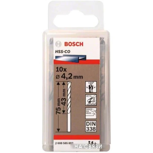 Набор оснастки Bosch 2608585882 (10 предметов)