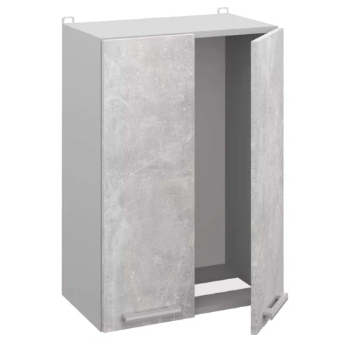 Шкаф навесной для сушки посуды COMBI ВШ60 (без сушилки) (серый бетон)