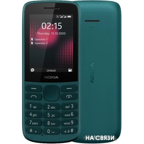 Мобильный телефон Nokia 215 4G (бирюзовый)