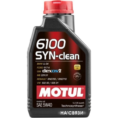 Моторное масло Motul 6100 Syn-clean 5W-40 1л