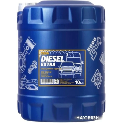 Моторное масло Mannol DIESEL EXTRA 10W-40 10л