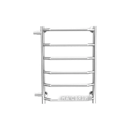 Полотенцесушитель Ростела Трапеция боковое подключение 1 1/4" 8 перекладин 50x80 см