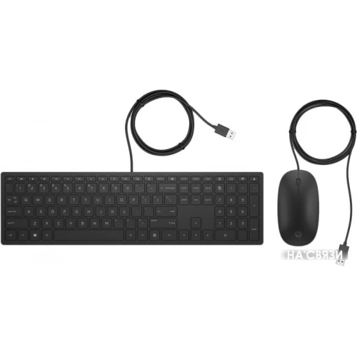 Мышь + клавиатура HP Pavilion 400 (черный) в интернет-магазине НА'СВЯЗИ