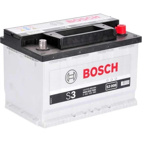 Автомобильный аккумулятор Bosch S3 008 (570409064) 70 А/ч