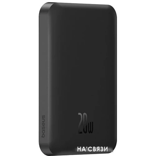 Внешний аккумулятор Baseus Magnetic Mini Wireless Fast Charge Power Bank 20W 5000mAh (черный)