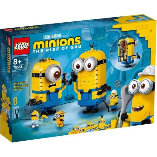 Конструктор LEGO Minions 75551 Фигурки миньонов и их дом