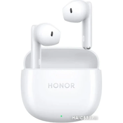 Наушники HONOR Earbuds X6 (белый, международная версия)