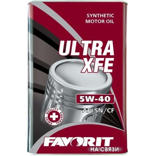 Моторное масло Favorit Ultra XFE 5W-40 metal 5л