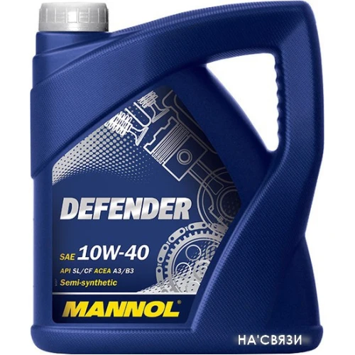 Моторное масло Mannol Defender 10W-40 4л