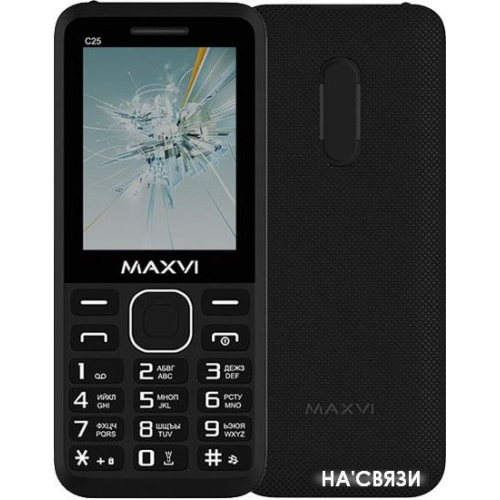 Сотовый телефон maxvi p15 черный обзор