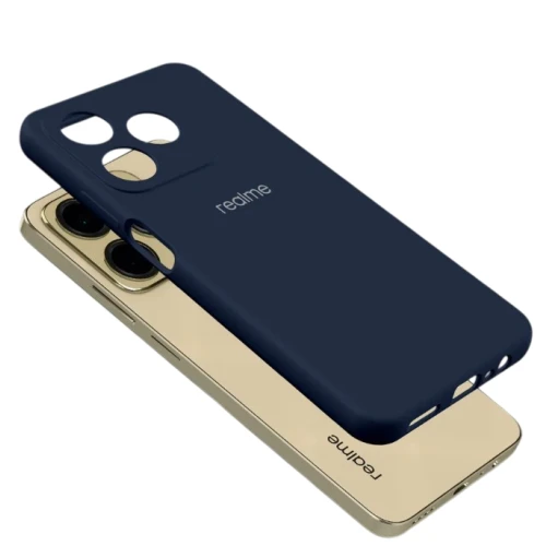 Чехол Color Soft Touch Case Realme С61 (синий)