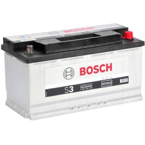 Автомобильный аккумулятор Bosch S3 013 (590122072) 90 А/ч