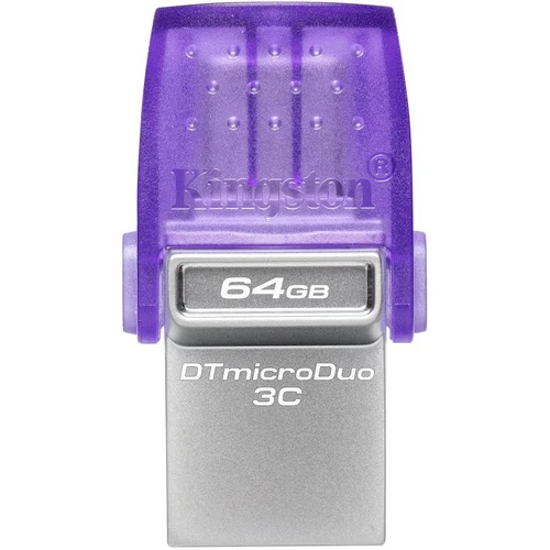 USB Flash Kingston DataTraveler MicroDuo 3C USB 3.2 Gen 1 64GB в интернет-магазине НА'СВЯЗИ