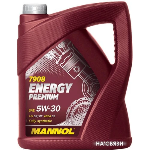 Моторное масло Mannol Energy Premium 5W-30 API SN/CF 5л [MN7908-5]