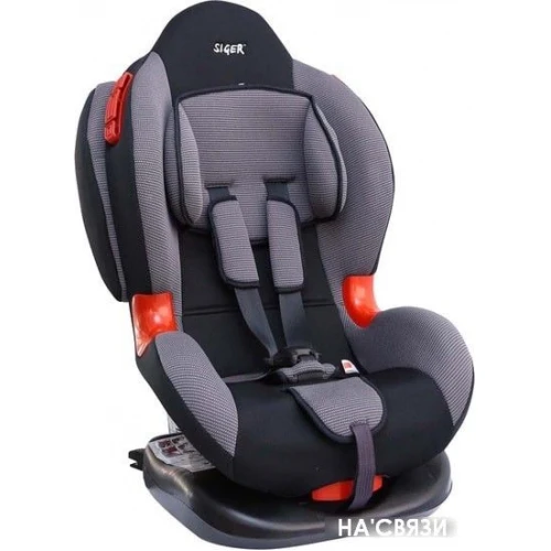 Автокресло Siger Кокон ISOfix (серый)