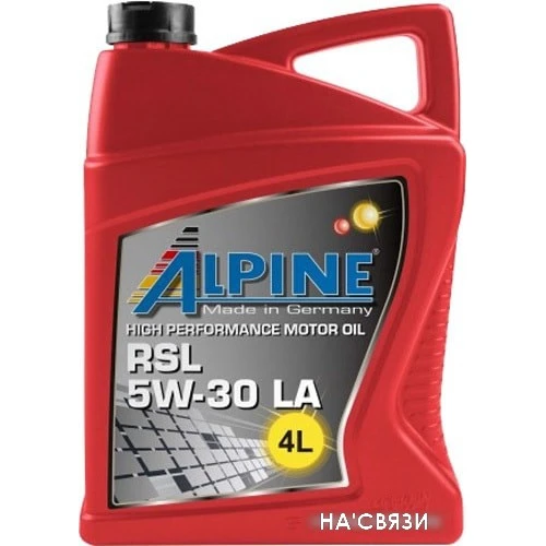 Моторное масло Alpine RSL 5W-30 LA 4л