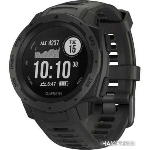 Умные часы Garmin Instinct (графит) в интернет-магазине НА'СВЯЗИ