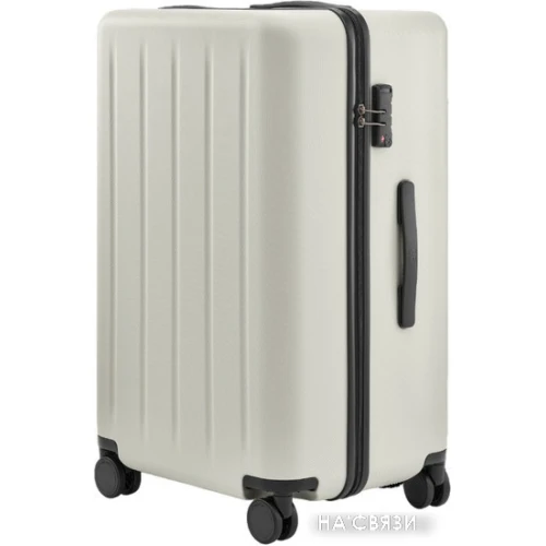 Чемодан-спиннер Ninetygo Danube MAX Luggage 26" (белый)