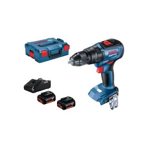 Дрель-шуруповерт Bosch GSB 18V-50 Professional 06019H5100 (с 2-мя АКБ, кейс)