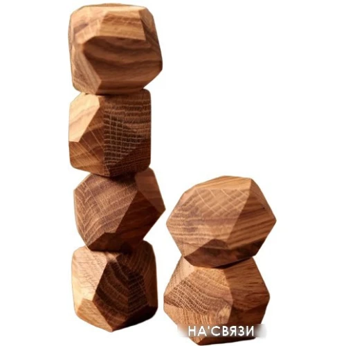 Настольная игра Richwood Туми Иши. Балансировочные камни tumi_ishi-16/brown