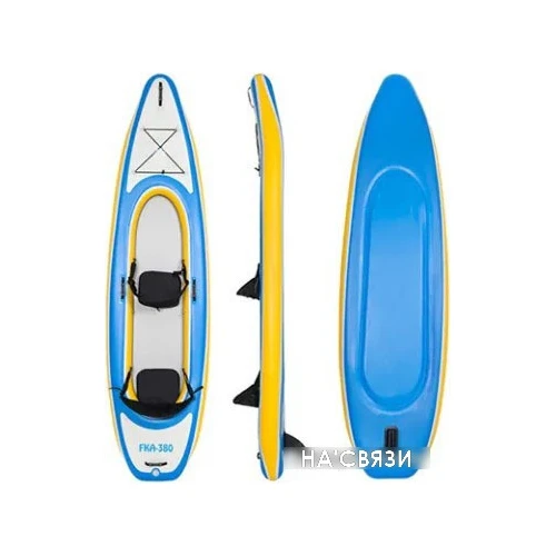 Байдарка GUETIO GT380KAY Inflatable Double Seat Adventuring Kayak