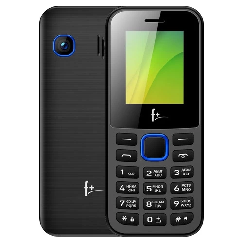 Кнопочный телефон F+ F198 (черный)