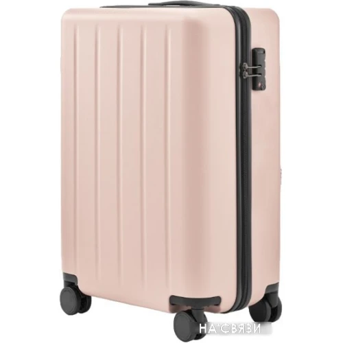 Чемодан-спиннер Ninetygo Danube MAX Luggage 20" (розовый)