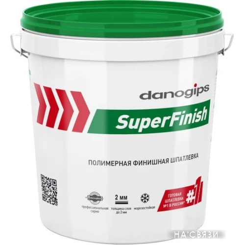 Шпатлевка Danogips SuperFinish (24 кг)