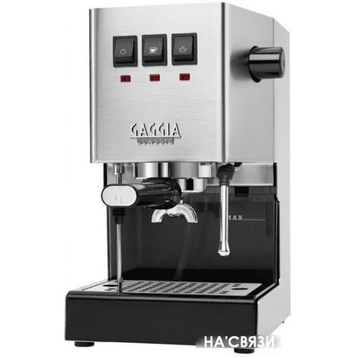 Рожковая помповая кофеварка Gaggia Classic (нержавеющая сталь) в интернет-магазине НА'СВЯЗИ