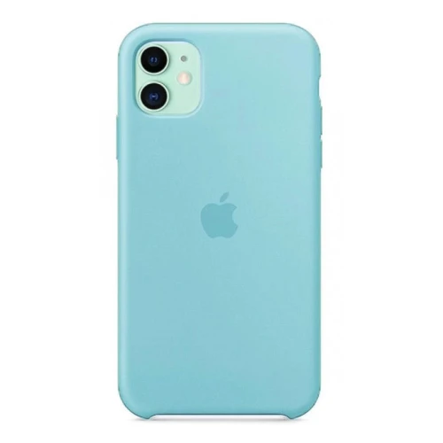 Накладка Digitalpart Silicone Case Apple iPhone 11, бирюзовый