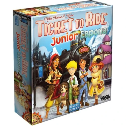 Настольная игра Мир Хобби Ticket to Ride Junior. Европа