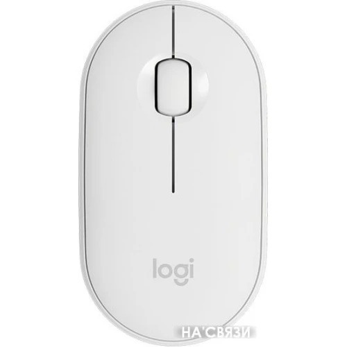 Мышь Logitech M350 Pebble (белый)