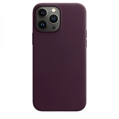 Apple MagSafe Leather Case для iPhone 13 Pro Max (тёмная вишня) MM1M3ZM/A