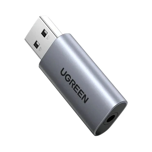 Адаптер Ugreen CM383 80864 3.5 мм - USB Type-A