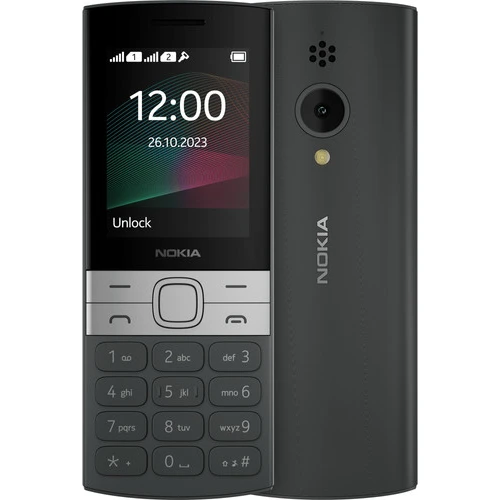 Кнопочный телефон Nokia 150 (2023) Dual SIM ТА-1582 (черный) в интернет-магазине НА'СВЯЗИ