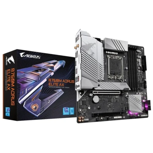 Материнская плата Gigabyte B760M Aorus Elite X AX