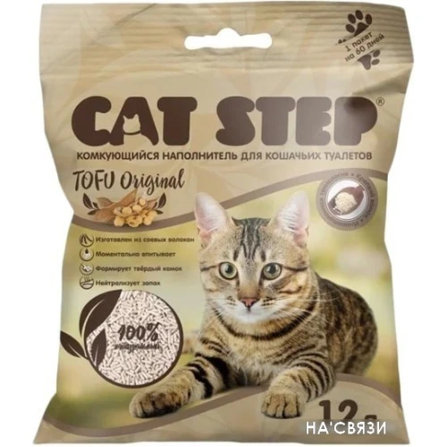 Наполнитель Cat Step Tofu Original 12 л